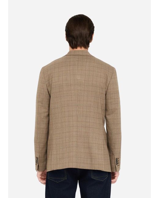 Liu Jo Blazer Principe Di Galles di Liu Jo in Natural da Uomo