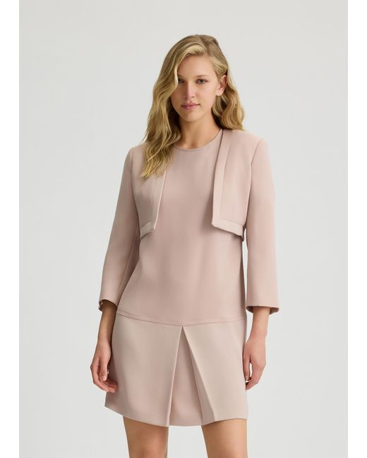 Liu Jo Veste Cropped En Envers Satin Liu Jo en coloris Natural