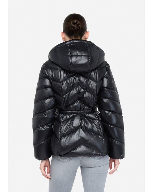 Liu Jo Black Liu Jo Daunenjacke Mit Kapuze