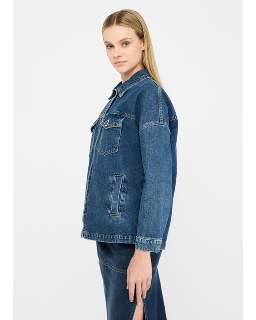 Liu Jo Blue Liu Jo Jacke Aus Denim