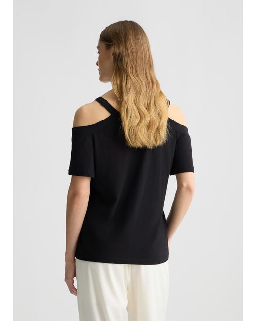 Liu Jo T-shirt In Cotone di Liu Jo in Black