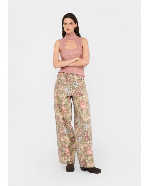 Liu Jo Top Con Cut-Out di Liu Jo in Multicolor