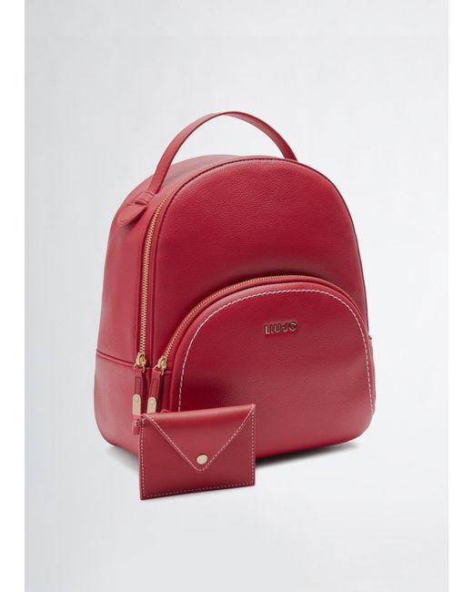 Liu Jo Zaino Bottalato Con Pochette di Liu Jo in Red