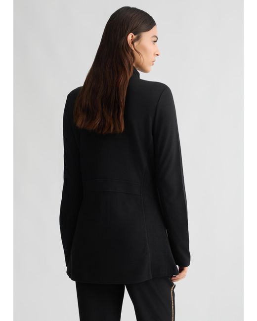 Liu Jo Giacca In Jersey Con Zip di Liu Jo in Black