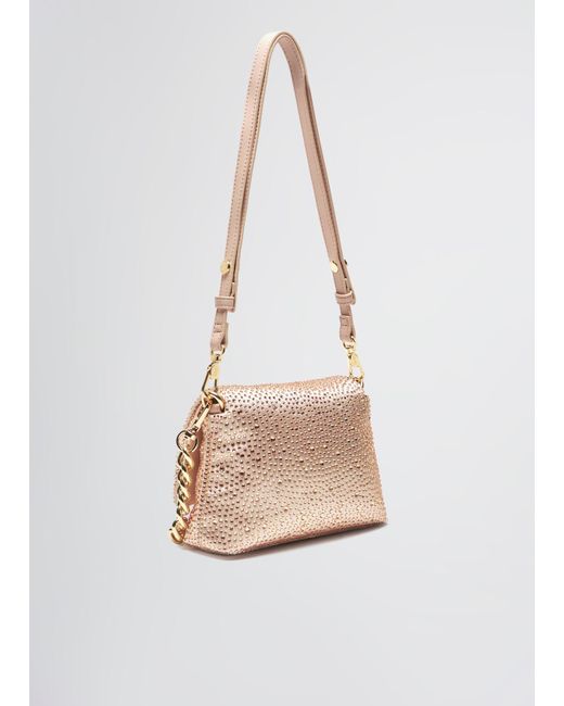 Liu Jo Sac Petit Format Lapuffy Avec Strass Liu Jo en coloris Black