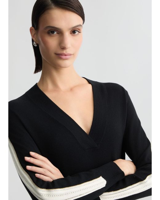 Liu Jo Maglia In Cotone E Lana di Liu Jo in Black