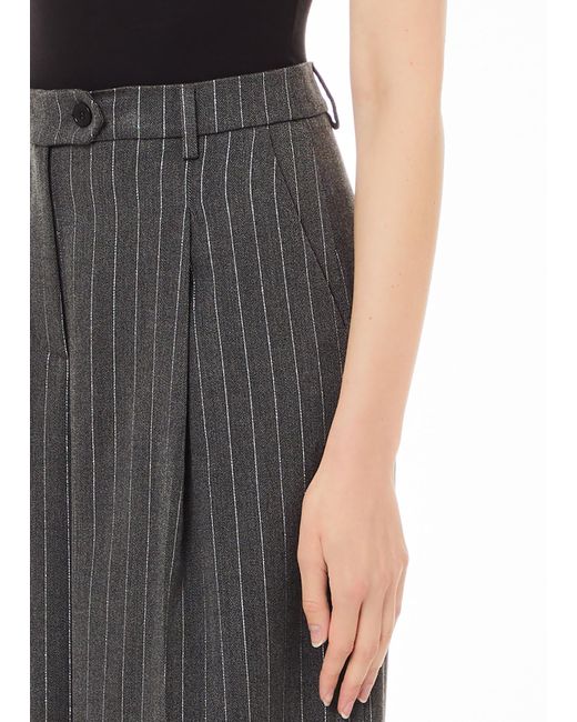 Liu Jo Pantaloni Gessati di Liu Jo in Black
