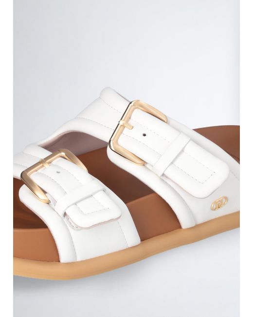 Liu Jo Sandali Con Fascette Bold di Liu Jo in White
