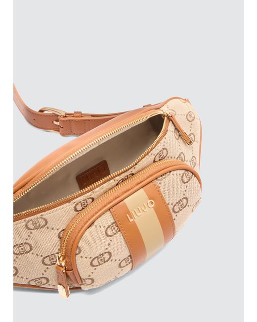 Liu Jo Marsupio Jacquard Con Logo di Liu Jo in White
