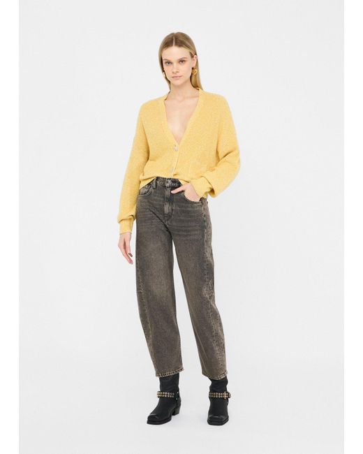 Liu Jo Jeans Boyfriend Con Glitter di Liu Jo in Gray