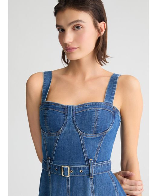 Liu Jo Abito In Denim di Liu Jo in Blue