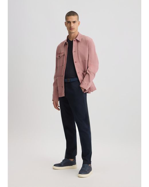 Liu Jo T-shirt Blu Con Scollo A V di Liu Jo in Blue da Uomo
