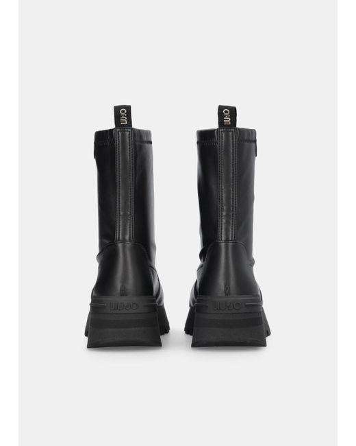 Liu Jo Black Liu Jo Stiefeletten Mit Stretch-Obermaterial