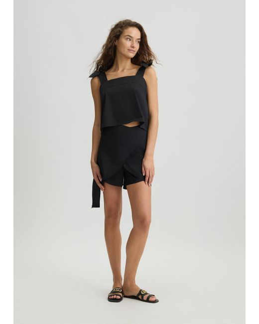 Liu Jo Short In Cotone Con Fiocco di Liu Jo in Black