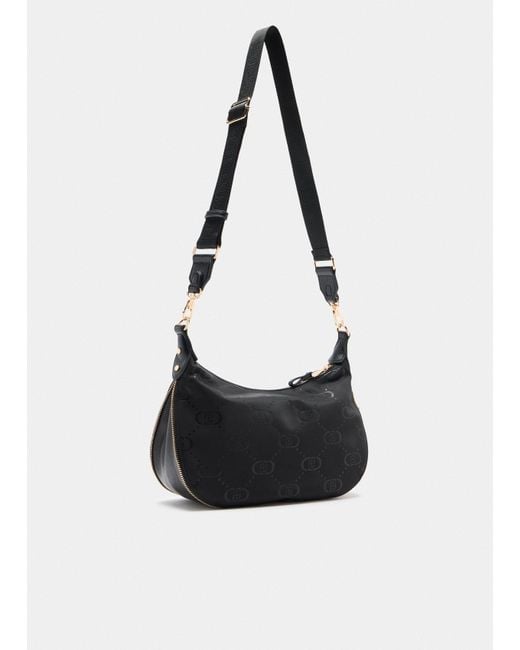 Liu Jo Sac Hobo Format Moyen En Nylon Liu Jo en coloris Black