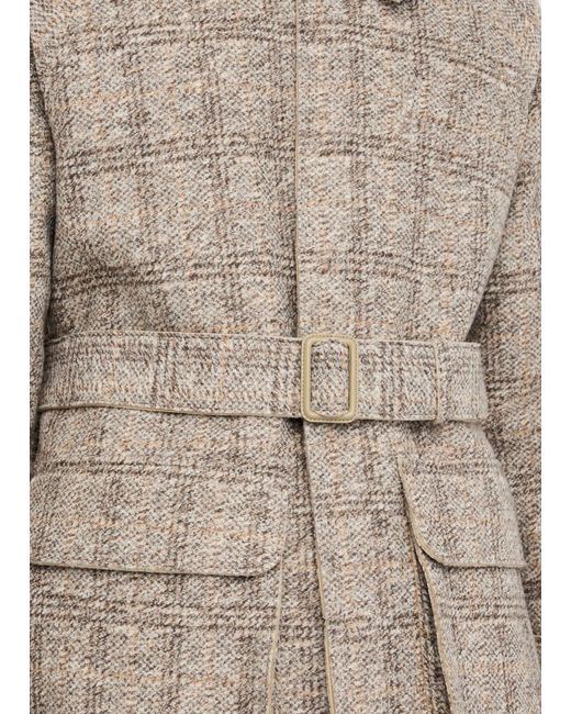 Liu Jo Manteau À Carreaux En Laine Liu Jo pour homme en coloris Natural