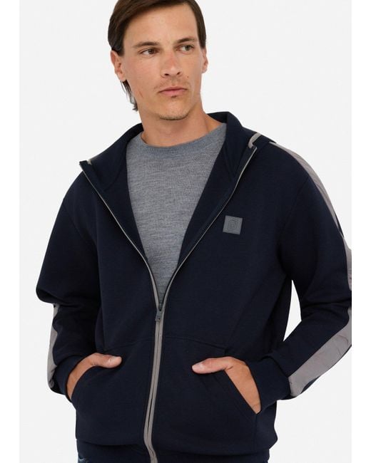 Liu Jo Sweat-Shirt À Capuche Et Zip Liu Jo pour homme en coloris Blue