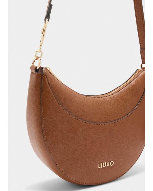 Liu Jo Sac Porté Épaule Format Moyen Avec Charm Liu Jo en coloris White