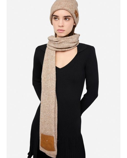 Liu Jo Natural Liu Jo Set Aus Mütze Und Schal