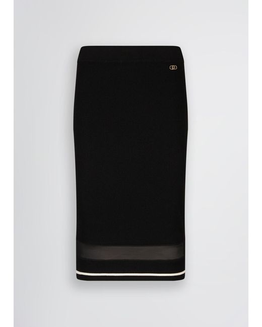 Liu Jo Gonna In Maglia di Liu Jo in Black