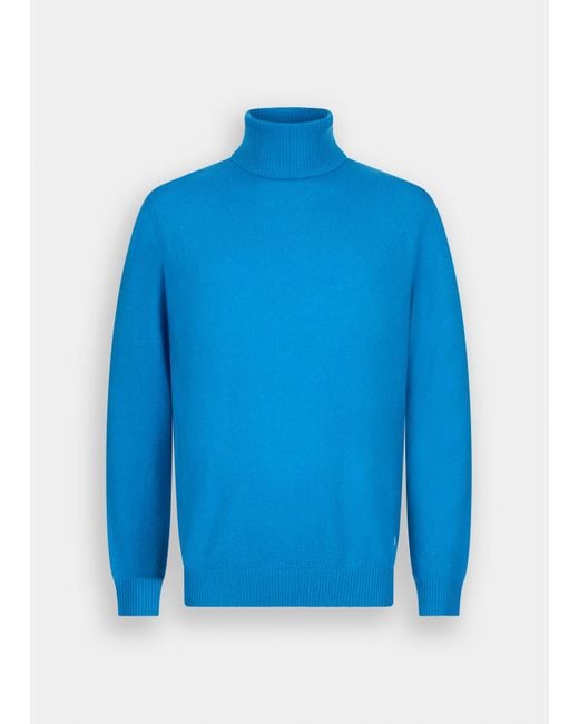 Liu Jo Blue Liu Jo Rollkragenpullover Aus Wolle Und Kaschmir