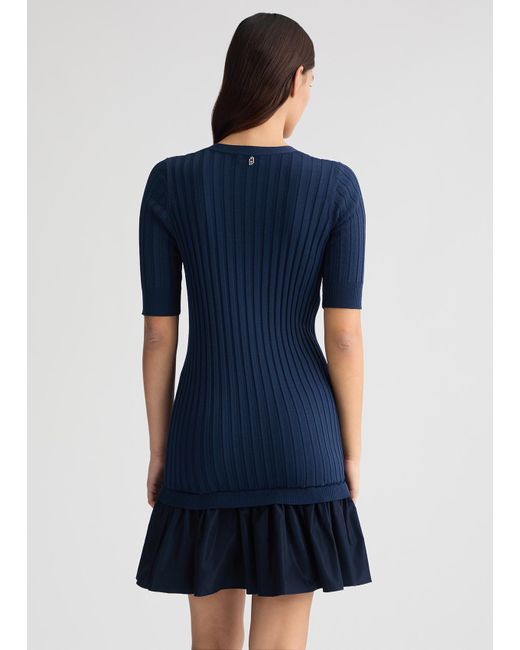 Liu Jo Abito Corto In Maglia di Liu Jo in Blue