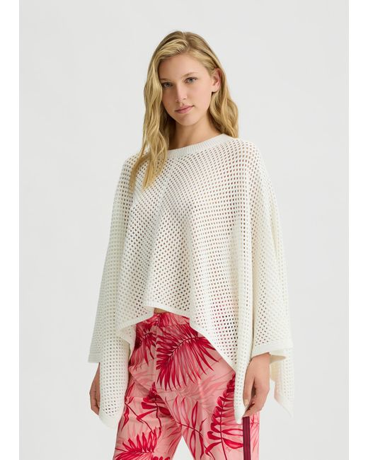 Liu Jo Poncho di Liu Jo in White