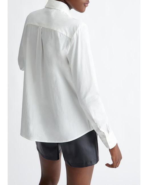 Liu Jo Camicia Con Cravatta di Liu Jo in White