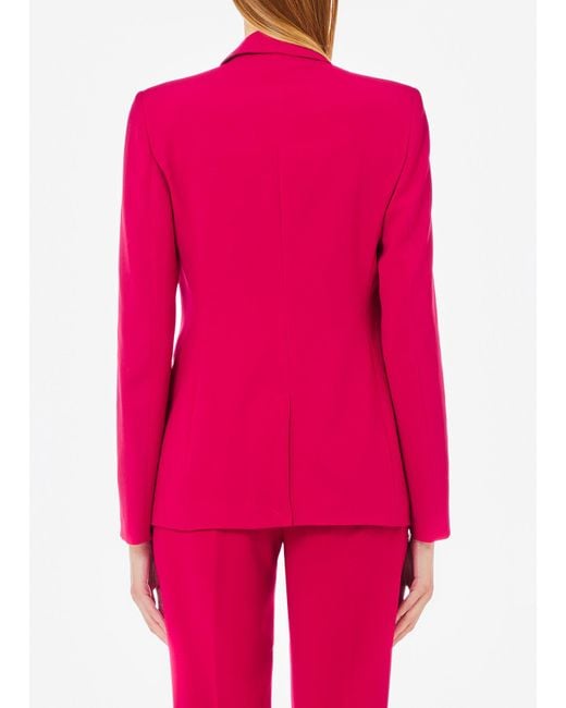 Liu Jo Blazer De Tailleur En Envers Satin Liu Jo en coloris Red