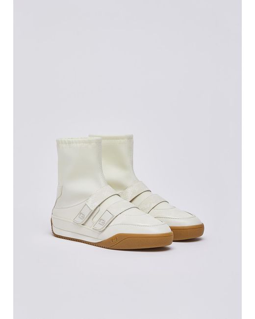 Baskets Montantes Effet Python Liu Jo en coloris White