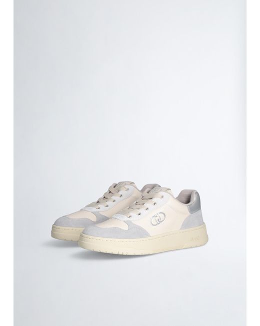 Liu Jo Sneakers Bicolor In Suede di Liu Jo in Blue
