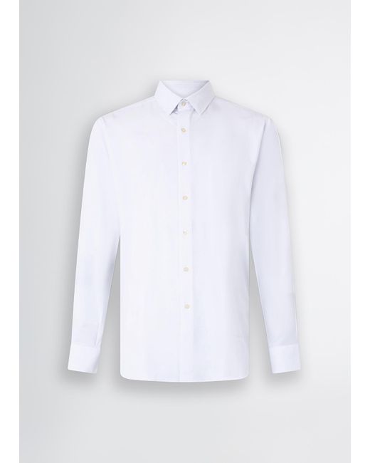 Liu Jo Camicia Bianca Slim Fit di Liu Jo in White da Uomo