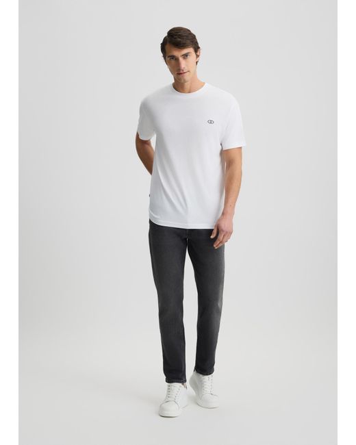 Liu Jo Jeans Tapared Fit di Liu Jo in Blue da Uomo