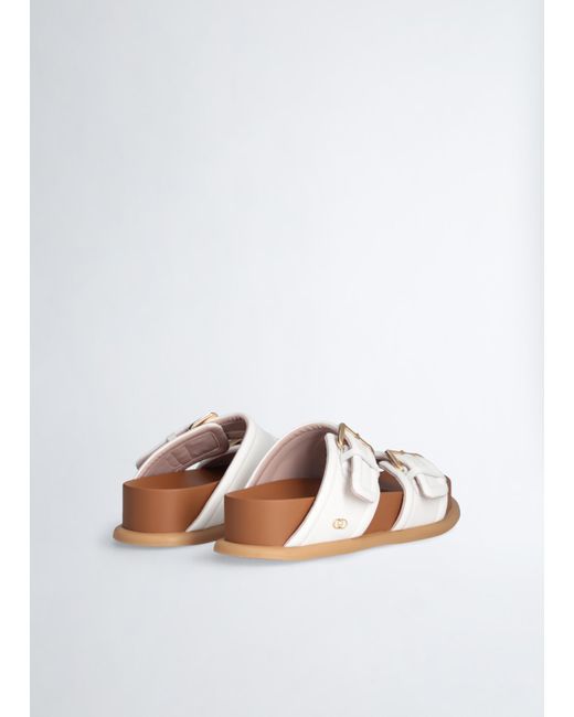Liu Jo Sandali Con Fascette Bold di Liu Jo in White