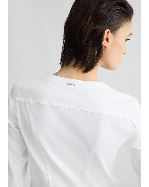 Liu Jo Giacca Bianca Con Ricami di Liu Jo in White