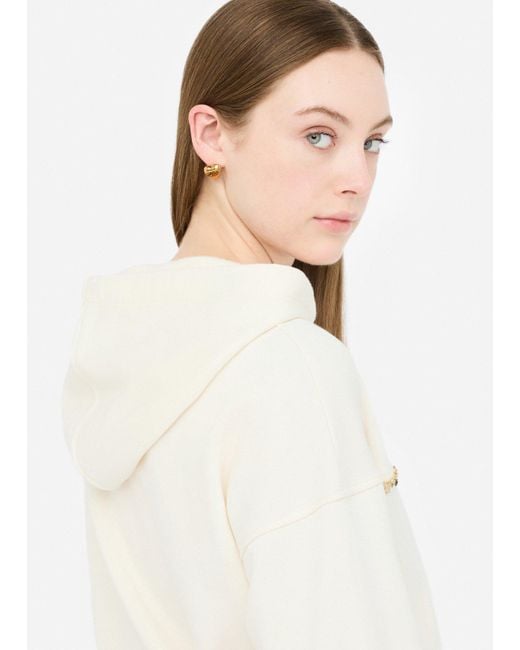 Liu Jo White Liu Jo Sweatshirt Liu Jo Better Mit Kapuze