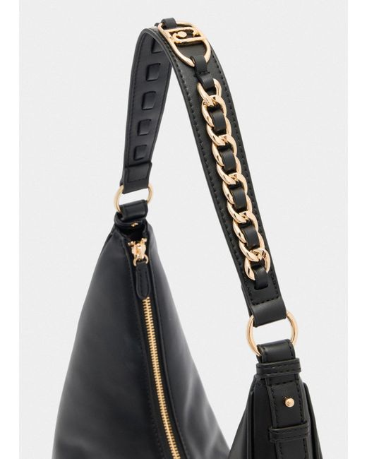 Liu Jo Borsa Hobo Grande Con Catena di Liu Jo in Natural