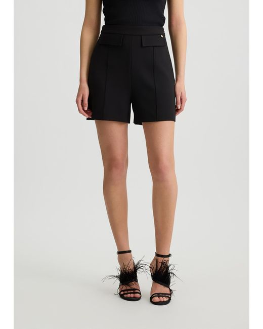 Liu Jo Short A Vita Alta di Liu Jo in Black