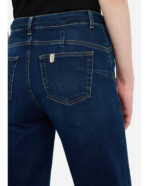 Liu Jo Jeans Flare Con Cintura di Liu Jo in Blue