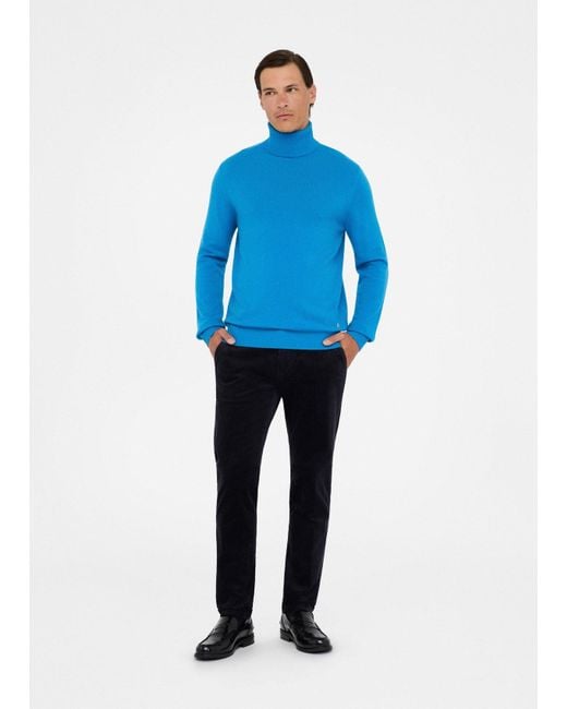 Liu Jo Blue Liu Jo Rollkragenpullover Aus Wolle Und Kaschmir