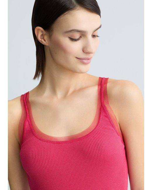 Liu Jo Top In Maglia di Liu Jo in Red