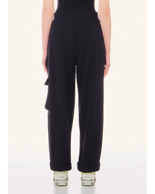 Liu Jo Pantaloni Ampi Con Maxi Tasca di Liu Jo in Blue