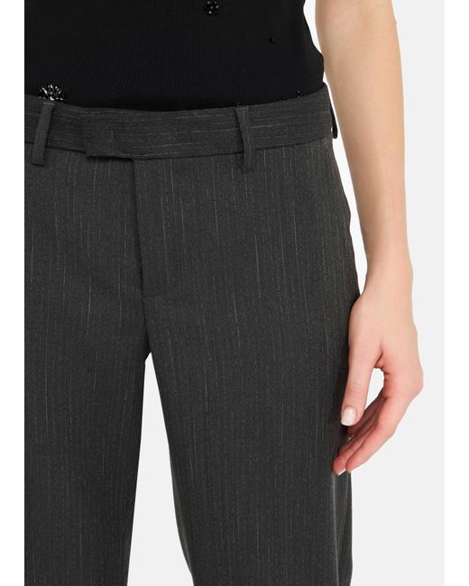 Liu Jo Pantaloni A Sigaretta Gessati di Liu Jo in Black