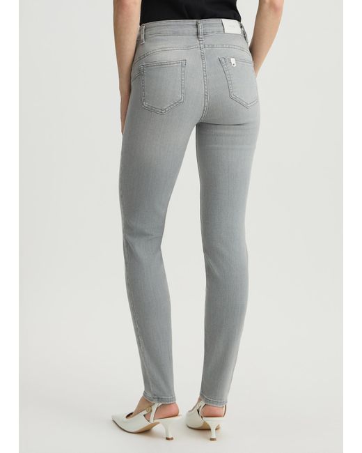 Liu Jo Jeans Skinny Bottom Up di Liu Jo in Gray