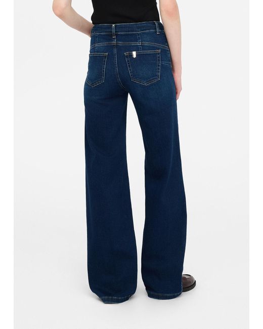 Liu Jo Jeans Flare Con Cintura di Liu Jo in Blue