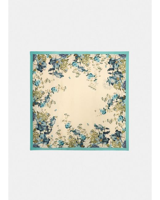Liu Jo White Liu Jo Tuch Mit Blumen-Print