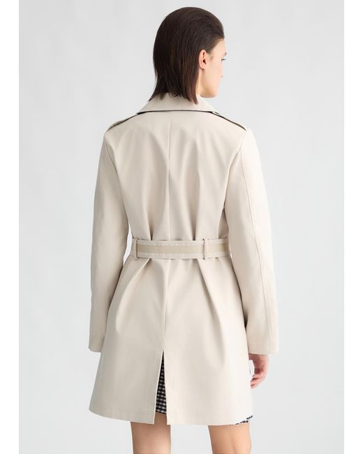 Liu Jo Trench Con Cintura di Liu Jo in Natural