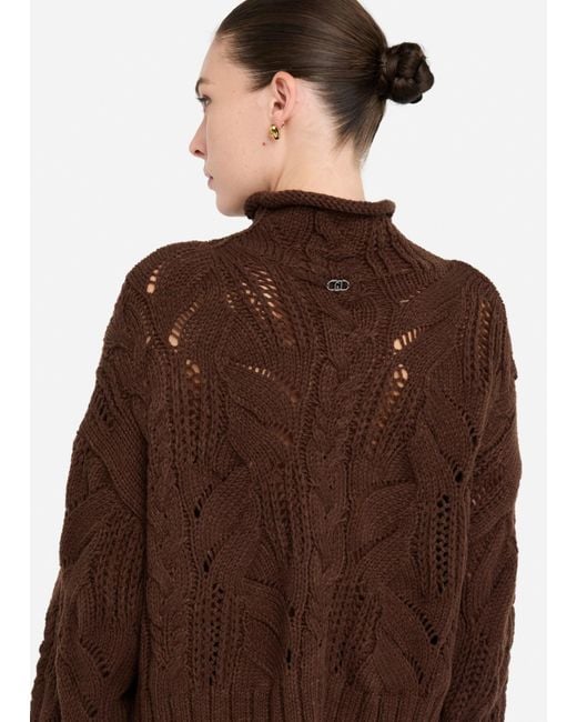Liu Jo Dolcevita Con Pietre Gioiello di Liu Jo in Brown