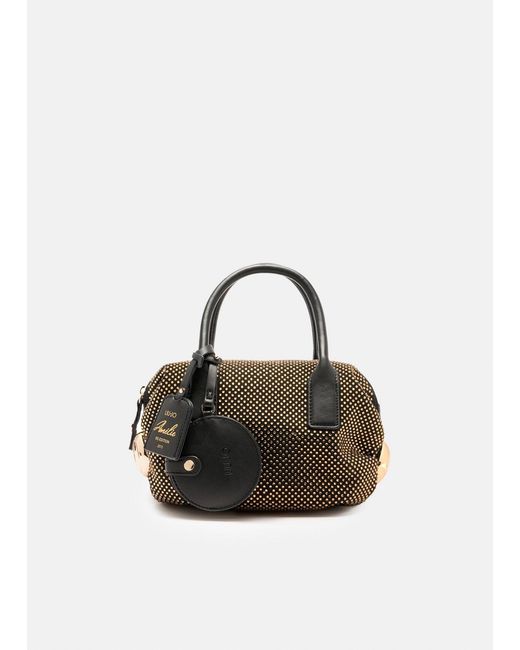Borsa Piccola Con Strass di Liu Jo in Black
