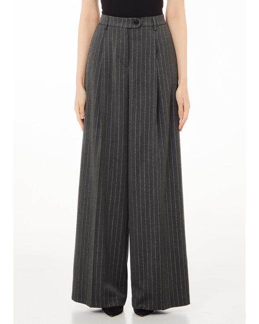 Liu Jo Pantaloni Gessati di Liu Jo in Black